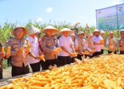 Tim Itwasum Mabes Polri Gelar Uji Petik Program Ketahanan Pangan Di Tanralili Maros