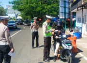 Ratusan Pelanggar Di Sanksi Tilang Polres Maros Selama Operasi Patuh Pallawa 2025