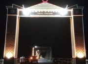Gapura Desa Cikoang Resmi Dibangun, Dilengkapi CCTV untuk Keamanan 24 Jam