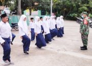 Babinsa Koramil 2307/Ciwandan, Bintahwil Memberikan Materi PBB