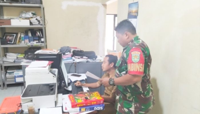 Babinsa Koramil 2302/Bojonegara, Puanter Pendataan Jumlah Penduduk