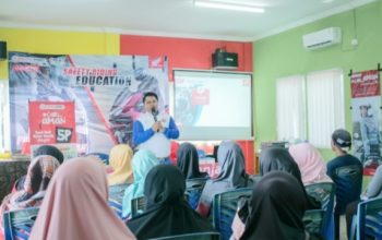 Honda Babel Gelar Edukasi Safety Riding di Belitung Kampanye #Cari_Aman Didukung Satlantas dan Influencer Lokal