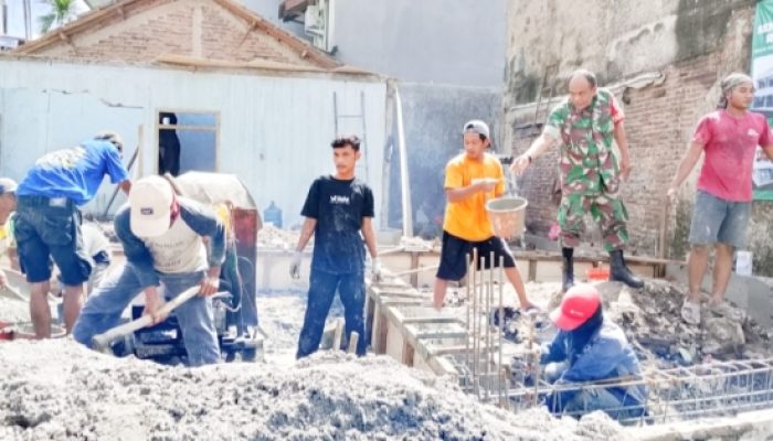 Koramil 2301/Cilegon Gelar Karya Bhakti Bersama Masyarakat di Dua Kelurahan