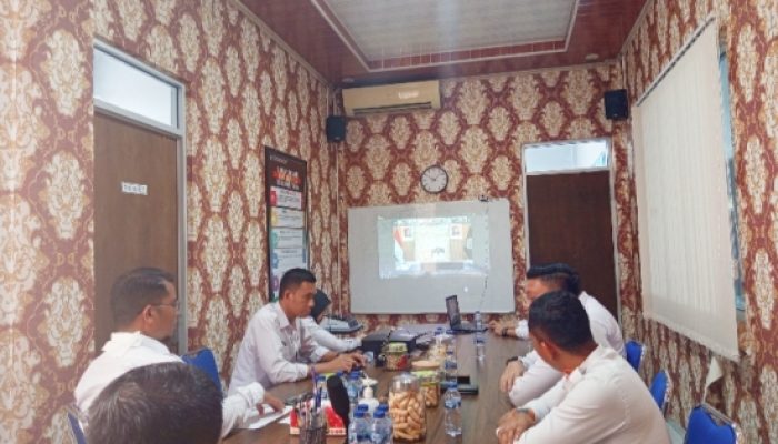 Lapas Narkotika Kelas IIA Pangkalpinang Ikuti Arahan Dirjen PAS Penguatan Sinergi, Akselerasi Program, Hingga Persiapan KUHAP Baru