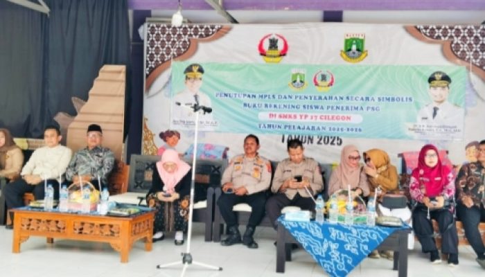 SMKS 17 Kota Cilegon Gelar Penutupan MPLS dan Penyerahan Simbolis Program Sekolah Gratis (PSG)