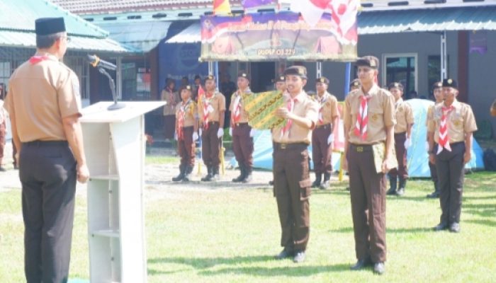 Perkemahan Pramuka Bina Karakter Warga Binaan Lapas) Narkotika Kelas IIA Pangkalpinang Gelar Perkemahan Satya Dharma Bhakti