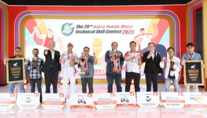 AHM Gelar Kontes Keterampilan Teknisi dan Advisor AHASS Ajang AHM-TSC 2025 Uji Standar Layanan Nasional