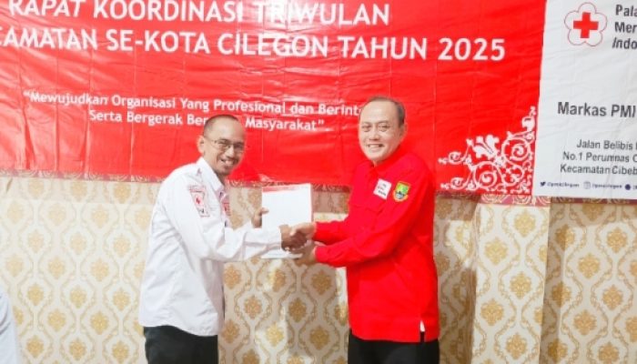 Siapkan Program Prioritas, PMI Kota Cilegon Gelar Rakor Triwulan PMI Kecamatan