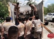 Polisi Razia Tambang Ilegal di Hutan Lindung Juru Seberang, Pelaku Kabur