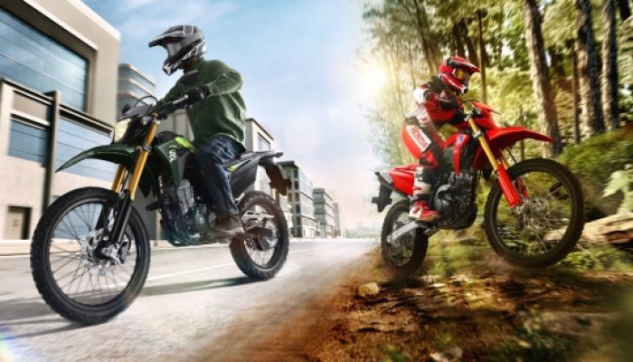 New CRF150L Tampil Segar di GIIAS 2025 Striping dan Warna Baru Perkuat Citra Tangguh