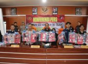 Sita Ratusan Gram Paket Shabu Siap Edar, Polres Maros Gelar Konferensi Pers