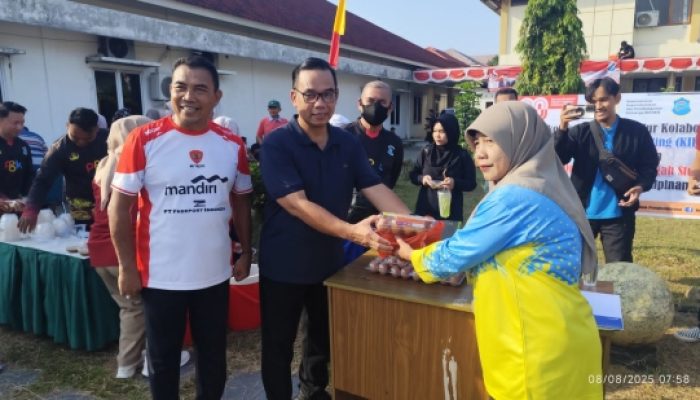 Mie Go Hadiri Kegiatan Senam Seperadik dan Pasar Murah