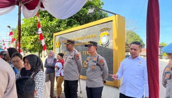 Polres Bangka Tengah Gelar Gerakan Pangan Murah Sambut HUT RI ke-80