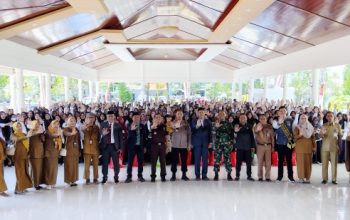 Launching Genting, Wabup Takalar Jadi Orang Tua Asuh Cegah Stunting di Kecamatan Galesong Utara