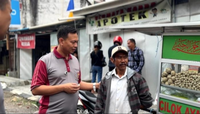 Kapolres Tana Toraja Berinteraksi dengan Warga di Pagi Hari, Bangun Hubungan Erat
