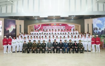 Kapolres Maros Hadiri Pengukuhan Paskibraka HUT RI ke-80