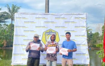 Sambut HUT RI ke-80, Kramat Community Gelar Lomba Mancing