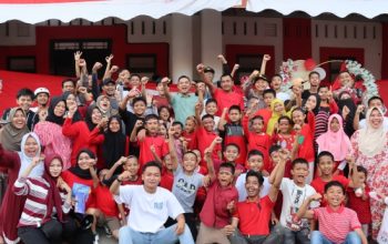 Kapolres Maros dan Warga Jalan Pemuda: Semangat Kebersamaan di HUT RI ke-80