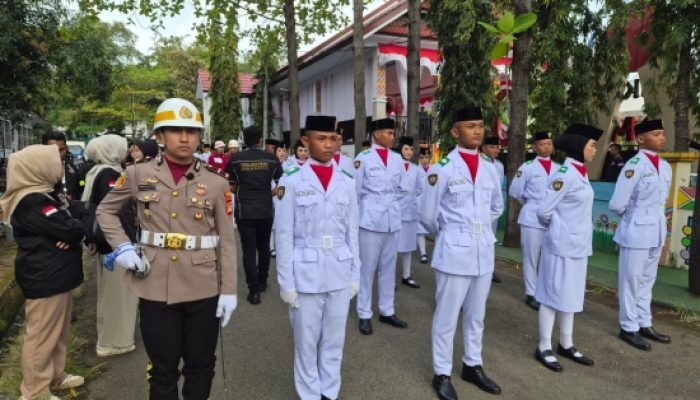 Putra Bengkulu Berpangkat Ipda Tugas di Polres Wajo di Percayakan Menjadi Komandan Pasukan Pengibar Bendera 