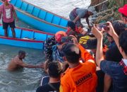 Kebersamaan Polres Wajo dan Masyarakat, Korban Tenggelam Akhirnya Ditemukan