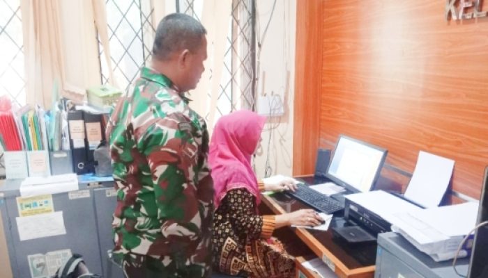 Koramil 2307/Ciwandan Laksanakan Kegiatan PUANTER di Wilayah Binaan