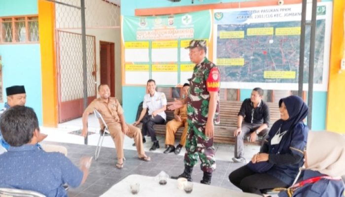 Koramil 2301/Cilegon Laksanakan Kegiatan PUANTER di Wilayah Jombang dan Masigit