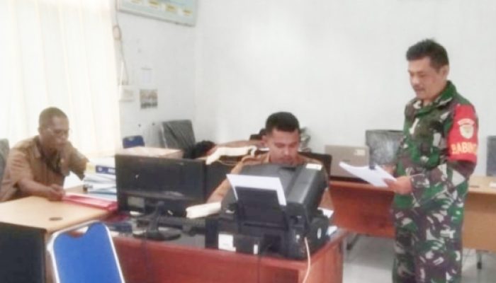 Babinsa Koramil 2304/Anyar Laksanakan Kegiatan PUANTER di Dua Desa Wilayah Kecamatan Anyar