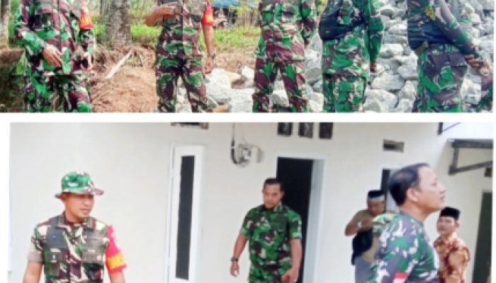 Hari Ke 14 Program TMMD ke-125 Kodim 0623/Cilegon : Komandan Kodim 0623/Cilegon Tinjau Progres Sasaran Fisik di Lokasi Kegiatan
