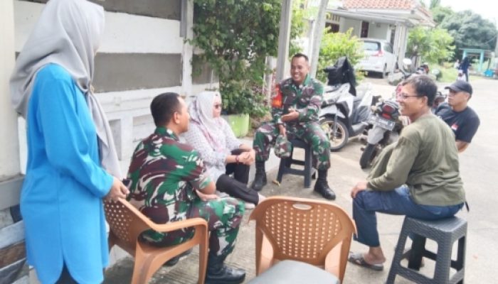 Babinsa Koramil 2304/Anyar Aktif Laksanakan Komsos Untuk Wujudkan Kamtibmas dan Kesejahteraan Lingkungan