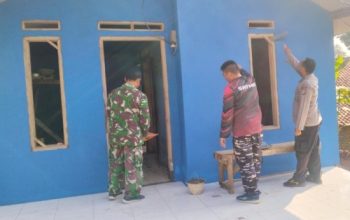 Progres TMMD ke 125 Kodim 0623/Cilegon Sudah Mencapai 92 Persen, Rumah Ibu Samenah Siap Dihuni