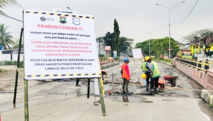 Pengusaha Tambang di Cilegon Inisiasi Perbaikan Jalan dan Jembatan di Lingkar Selatan