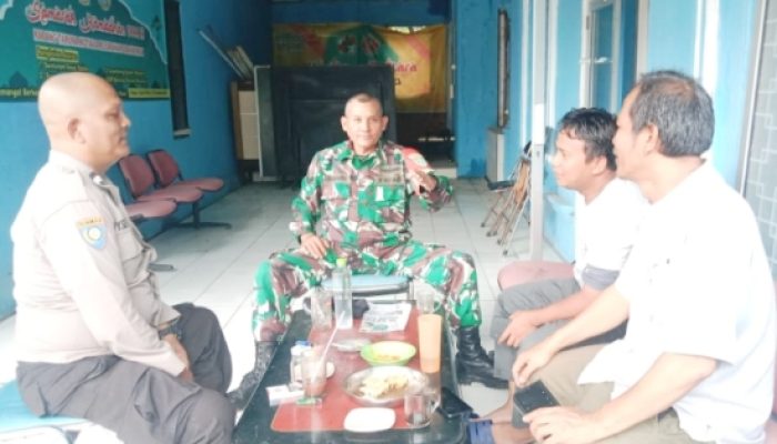 Antisipasi DBD dan Banjir, Babinsa Koramil 2307/Ciwandan Gencarkan Komsos di Wilayah