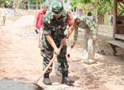 Babinsa Koramil 2307/Ciwandan Laksanakan Giat Karbak Bersama Warga di Dua Kelurahan