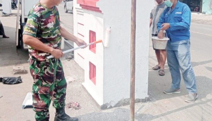 Babinsa Koramil 2303/Pulomerak Laksanakan Giat Karbak di Kelurahan Gerem Dan  Kebondalem