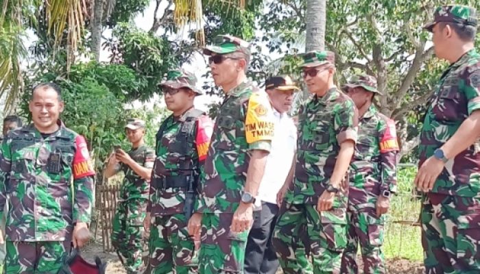 Brigjen TNI M. Jangkung Widyanto Tinjau TMMD ke-125 di Cilegon : Optimis Selesai Tepat Waktu
