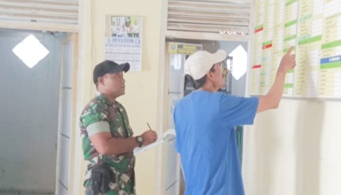 Babinsa Koramil 2306/Mancak Laksanakan Giat Puanter untuk Tingkatkan Ketahanan Wilayah