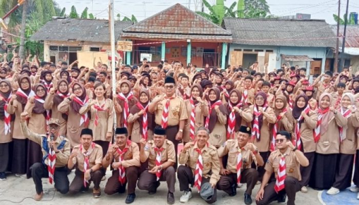 SMPN 13 Kota Cilegon Peringati Hari Pramuka ke-64, Tekankan Pembentukan Karakter dan Disiplin