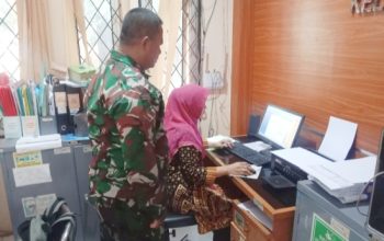 Babinsa Koramil 2307/Ciwandan Aktif Laksanakan Kegiatan Puanter di Wilayah Kecamatan Citangkil