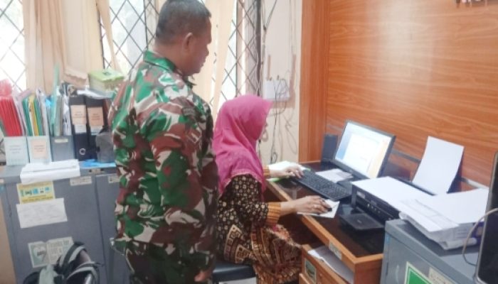 Babinsa Koramil 2307/Ciwandan Aktif Laksanakan Kegiatan Puanter di Wilayah Kecamatan Citangkil