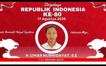 CEO Berdikari Grup Umar Nurhidayat Ucapkan Selamat HUT RI ke-80: Momentum Perkuat Semangat Kebersamaan