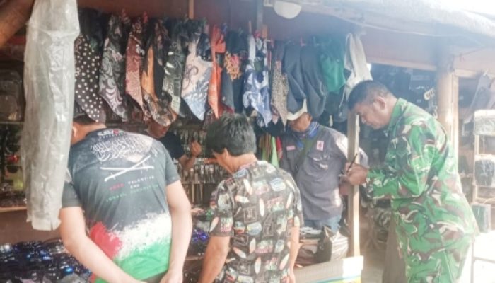 Babinsa Koramil 2302/Bojonegara Laksanakan Giat Puanter, Dukung Ketahanan Pangan dan Pemulihan Ekonomi Masyarakat