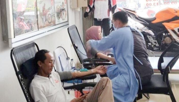 Honda Babel Gandeng PMI, Gelar Donor Darah HUT RI