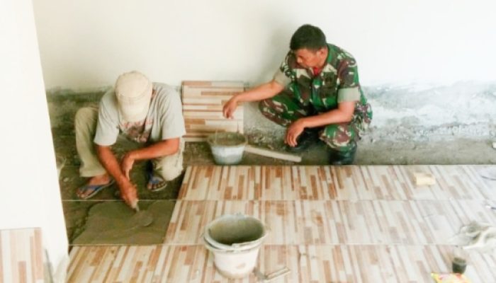 Babinsa Koramil 2302/Bojonegara Laksanakan Kegiatan Karbak di Dua Lokasi