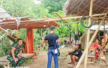Babinsa Koramil 2301/Cilegon Laksanakan Komsos Bahas Bantuan Sosial untuk Warga Kurang Mampu