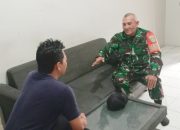 Babinsa Koramil 2307/Ciwandan Gencarkan Kegiatan Komsos Bahas Gotong Royong Cegah DBD dan Banjir
