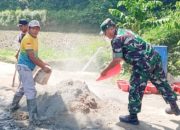 Babinsa Koramil 2306/Mancak Gelar Kegiatan Karbak Bersama Warga di Dua Desa
