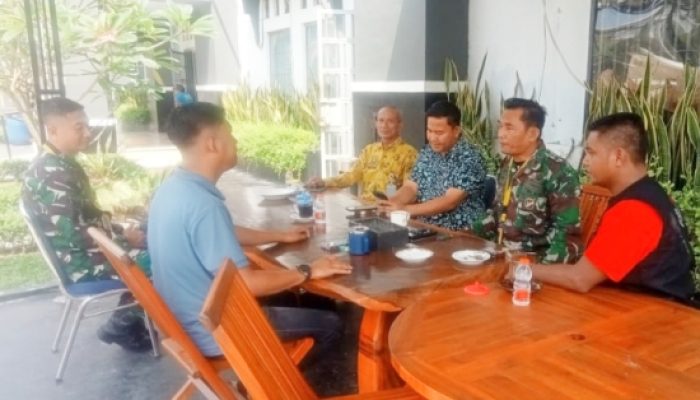 Babinsa Koramil 2301/Cilegon Jalin Komunikasi Sosial Dengan Pihak Lapas Cilegon