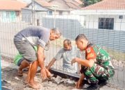 Babinsa Koramil 2301/Cilegon Gelar Karya Bakti Bersama Warga, Fokus Perbaikan Rumah Ibadah dan Drainase