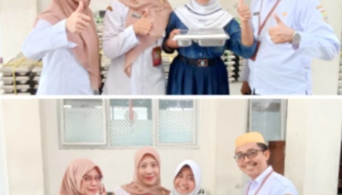 Program Makan Bergizi Gratis Mulai Disalurkan di SMPN 1 Kota Cilegon, Siswa Antusias