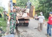 Babinsa Koramil 2304/Anyar Gelar Karya Bakti Bersama Warga, Wujud Nyata TNI Dekat dengan Rakyat